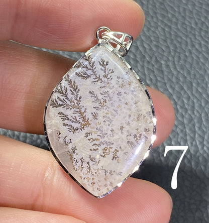 AAAA Dendritic Quartz Teardrop Cut,Natural Dendritic Brazilian Hemispherical Manganese Inclusion Quartz Crystal,Quartz Pendant Jewelry ET073